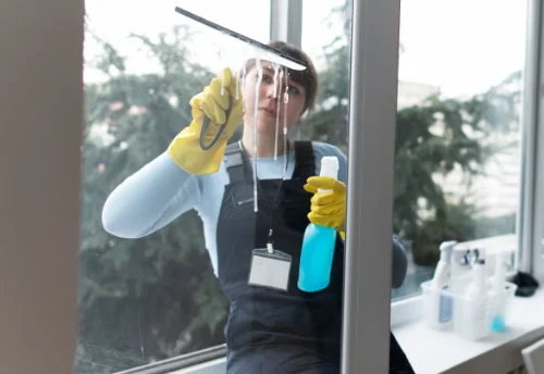 Nettoyage de vitres intérieures et extérieures à Toulaud